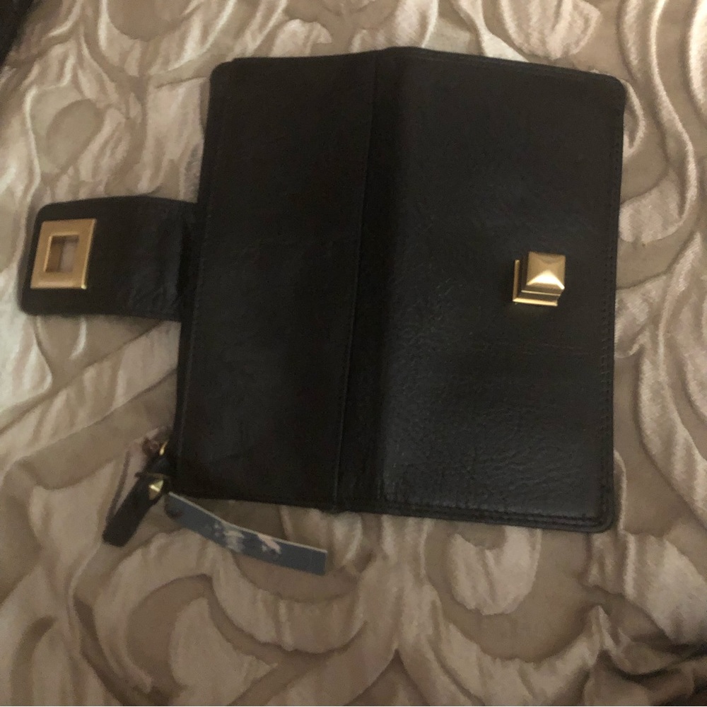 Brand New Kate Landry Black Leather Wallet - Picture 4 of 6